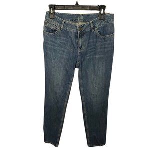 J. Jill  Boyfriend/ Relaxed Fit Blue Jeans size 4